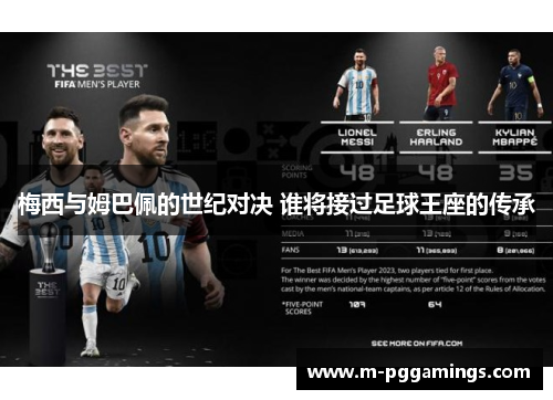 梅西与姆巴佩的世纪对决 谁将接过足球王座的传承